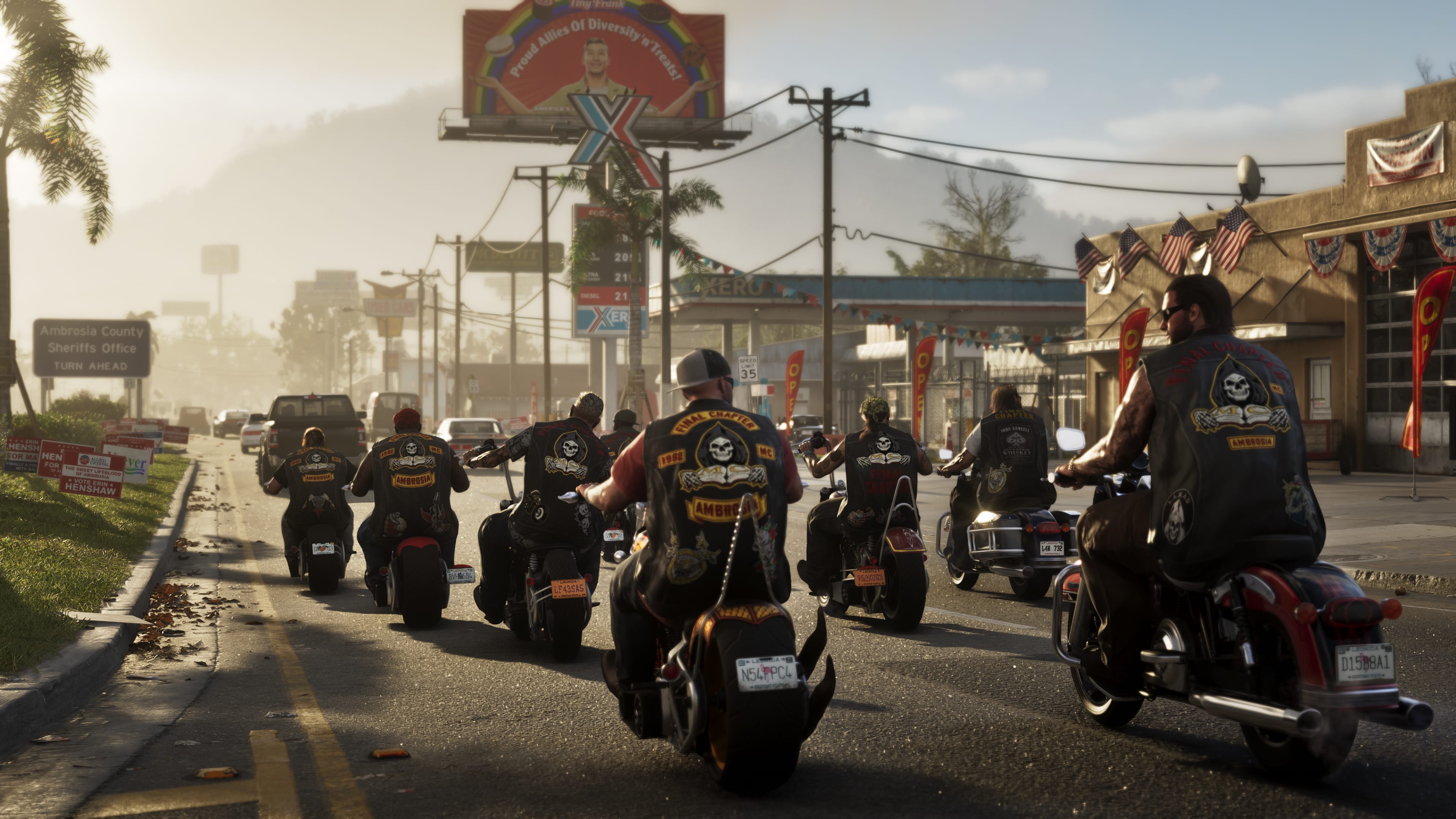 GTA 6 Leonida 州的 Ambrosia 县,Final Chapter MC 的据点